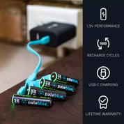 Voyager AAA-Akkus mit USB-C-Anschluss